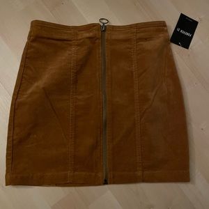 Camel Mini Skirt